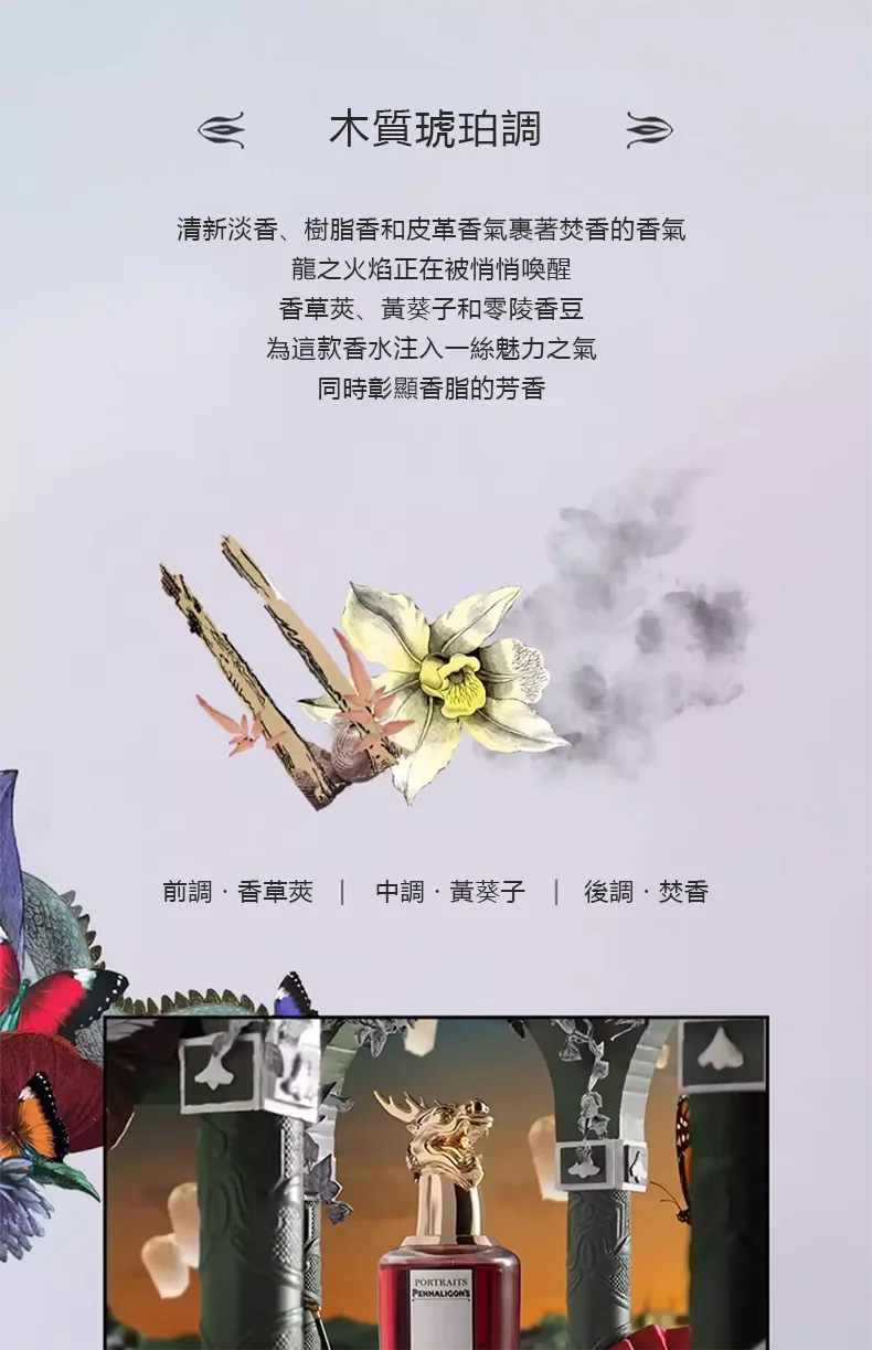 Penhaligon's 獸首肖像香水 龍